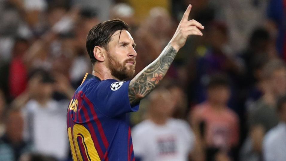 Barcelona's Lionel Messi